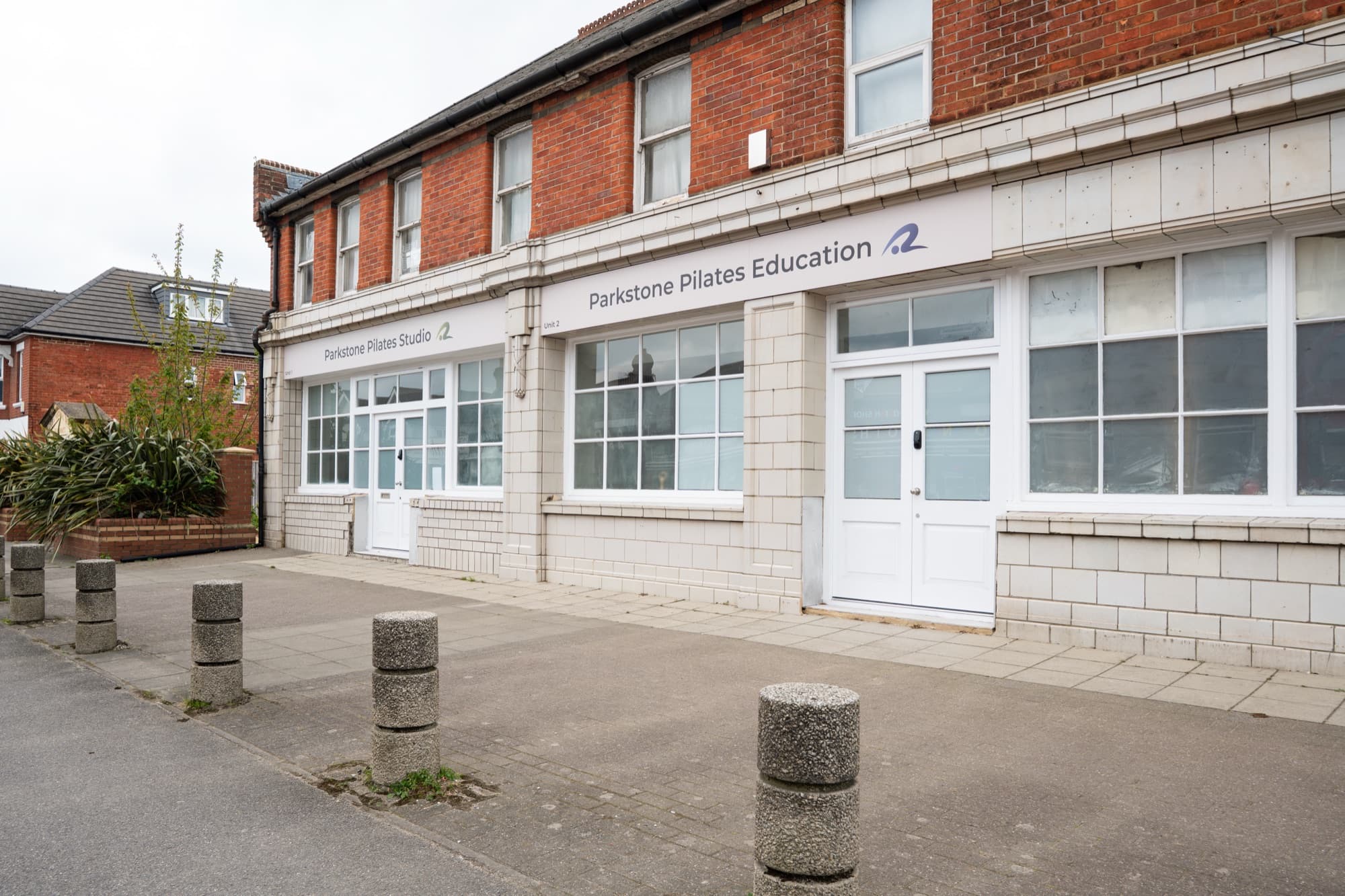 Parkstone Pilates studio frontage in Poole